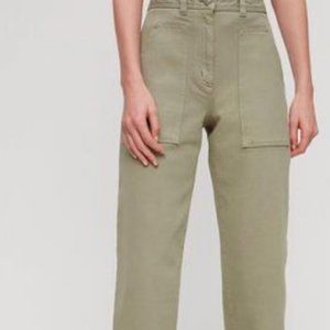 WILFRED FREE MODERN UTILITY PANT IN OLIVE - SIZE 6